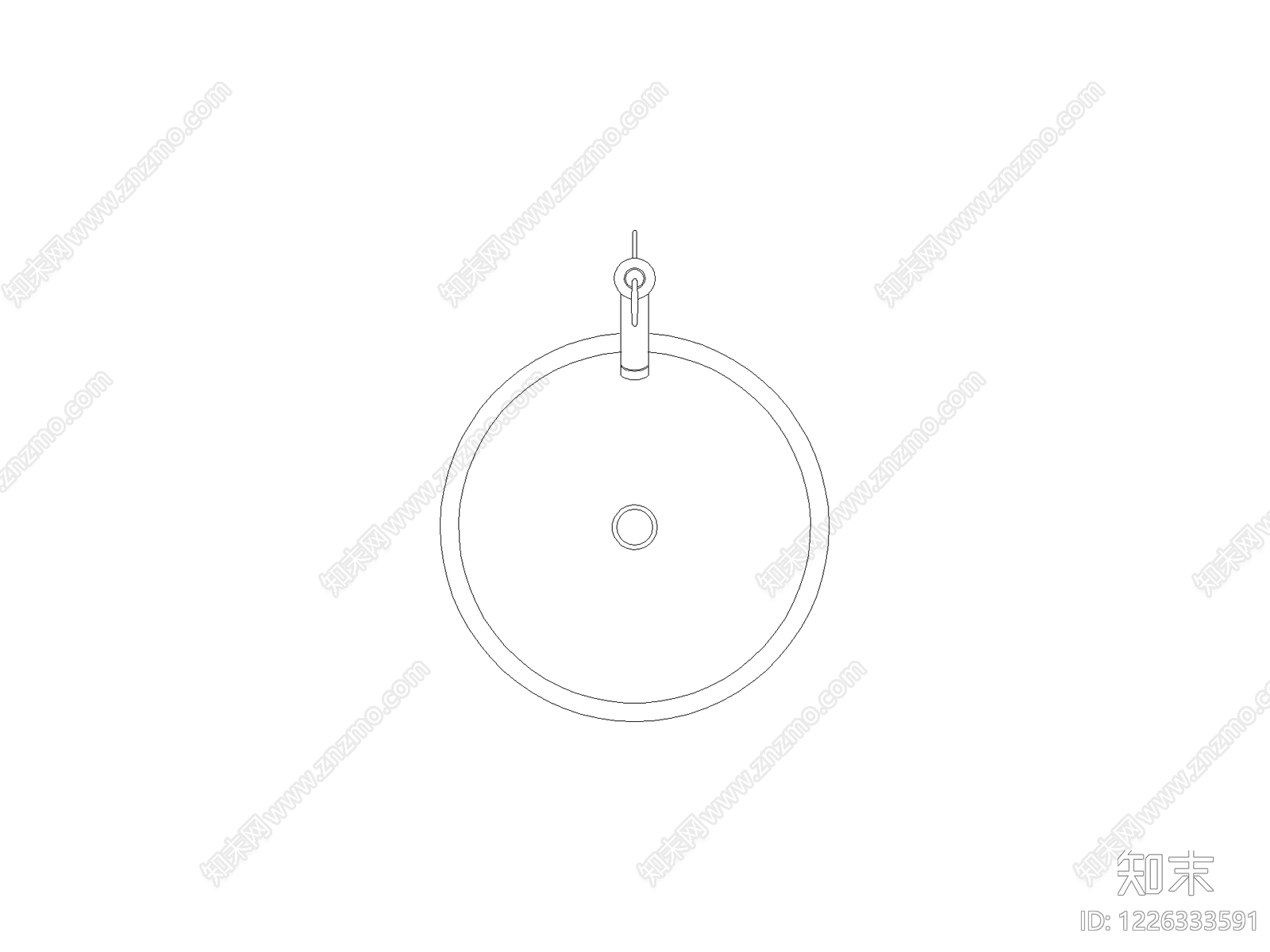 卫浴设施cad施工图下载【ID:1226333591】