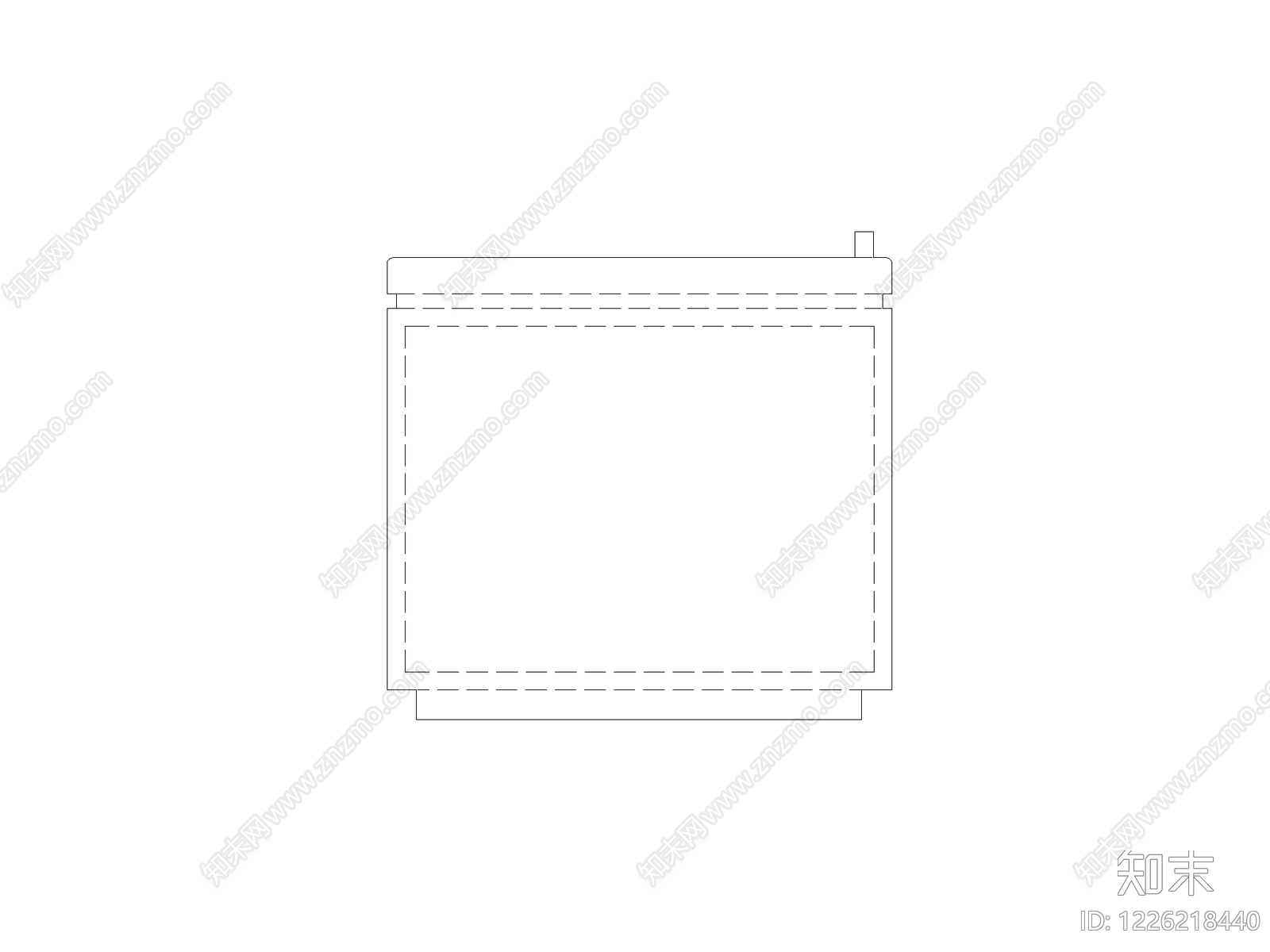 正反沙发组合cad施工图下载【ID:1226218440】