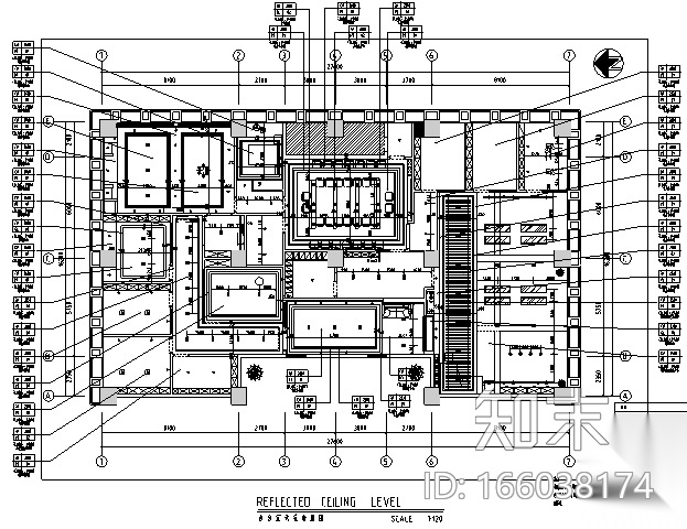 [四川]建筑工程公司办公室精装修设计施工图（附效果图+...施工图下载【ID:166038174】