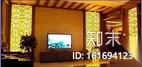 [中式]某景园二层别墅施工图（含实景)cad施工图下载【ID:161694123】