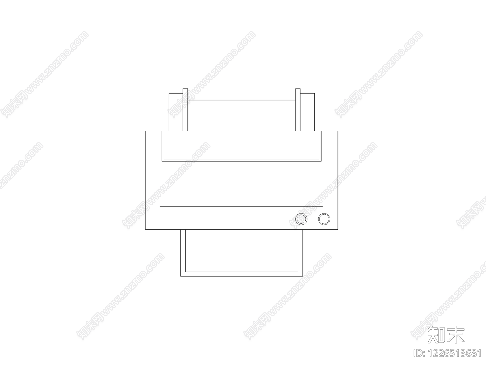 现代电器CAD图纸