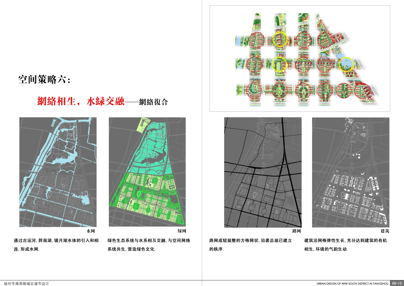 [江苏]扬州南部新城城市设计方案文本cad施工图下载【ID:151727105】