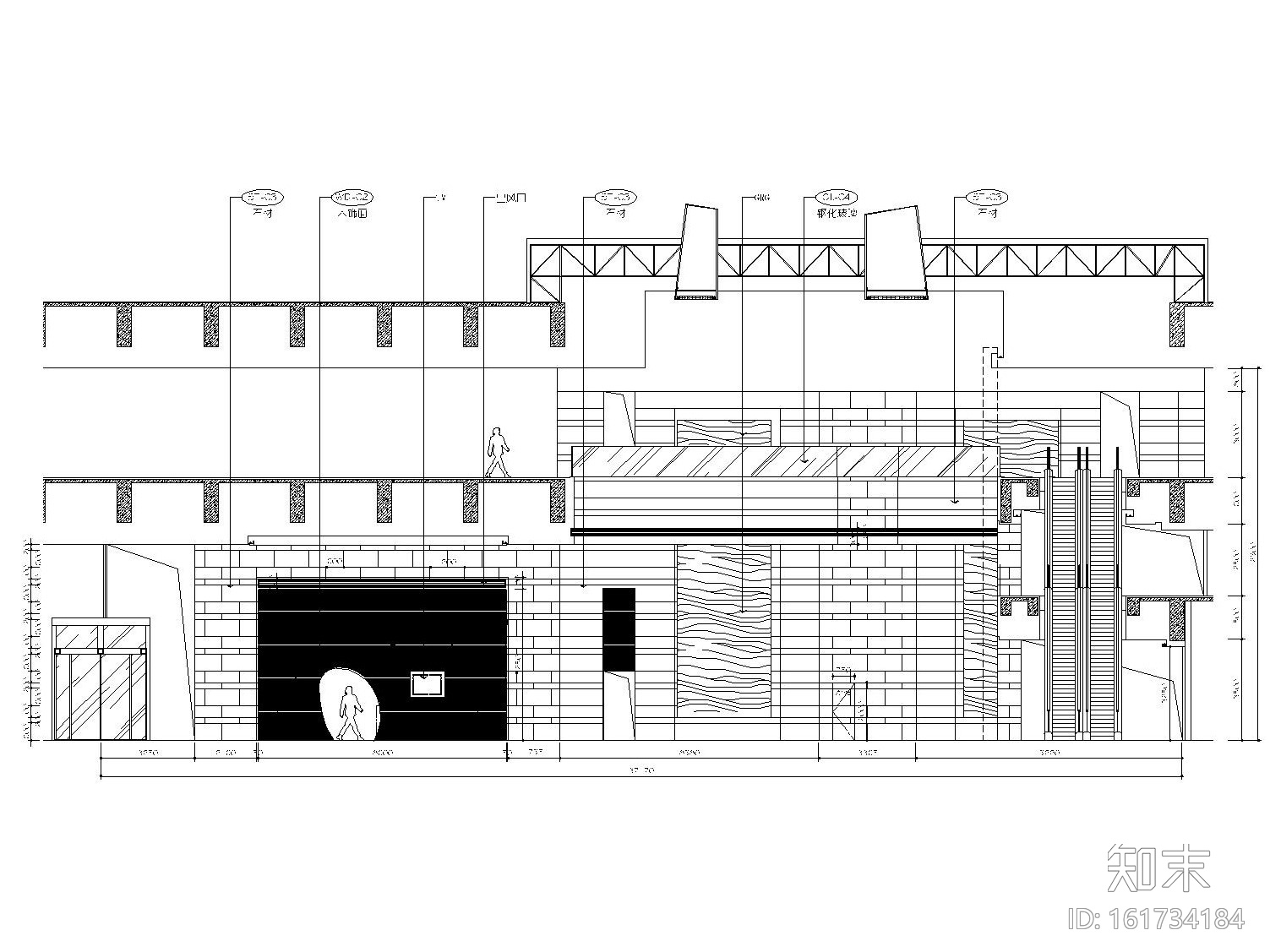 上海铂尔曼酒店装饰施工图（附方案效果图）施工图下载【ID:161734184】