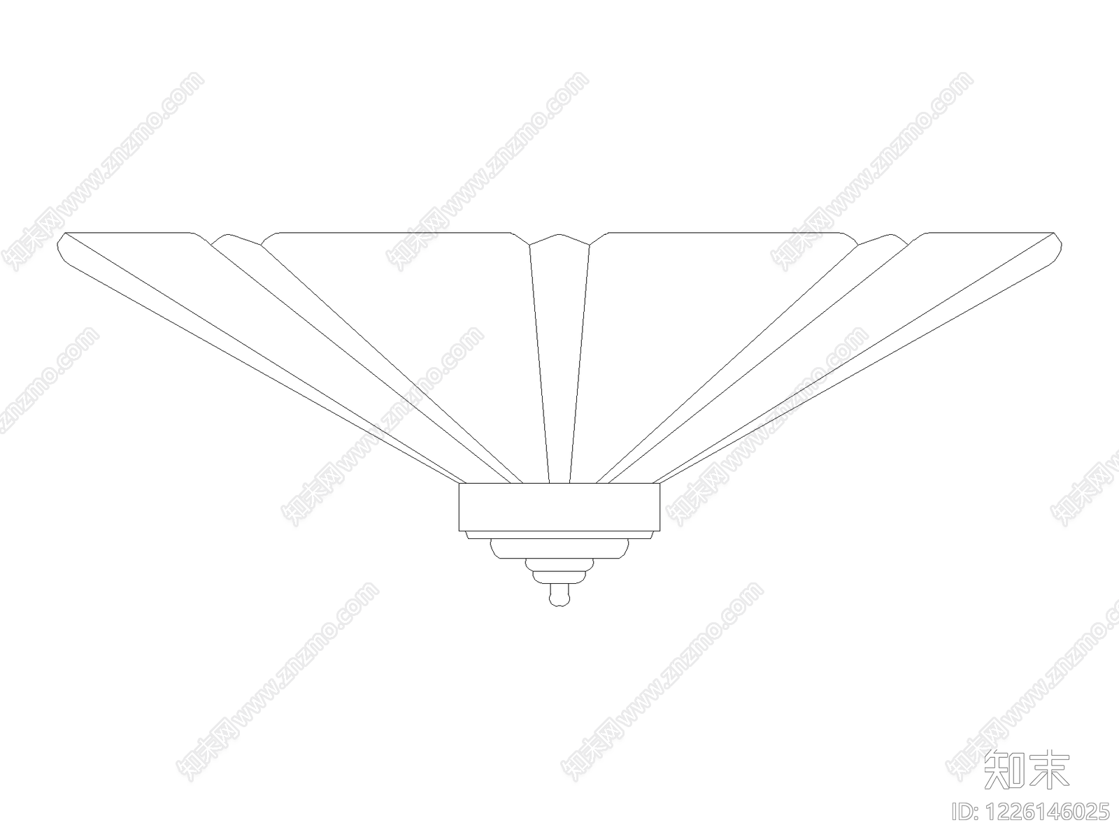 现代,新中式灯具图库CAD图纸