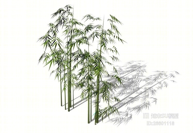 竹子SU模型下载【ID:26601118】