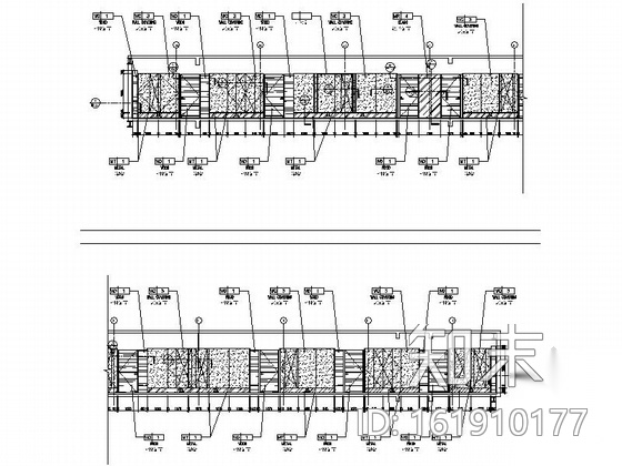 [上海]高级商务中心典雅现代五星级豪华酒店装修施工图...cad施工图下载【ID:161910177】