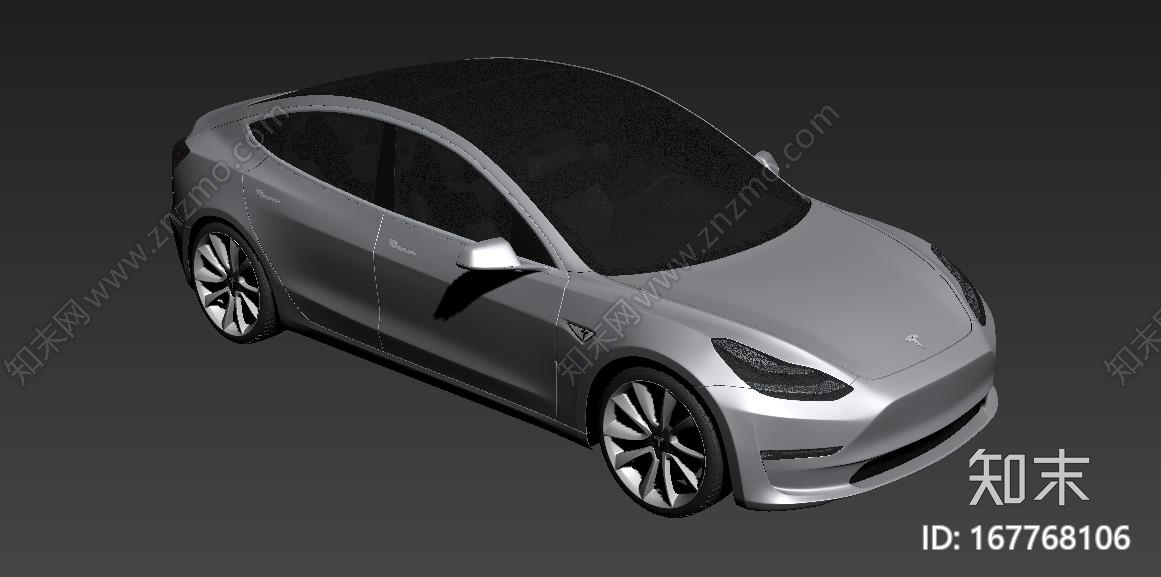 特斯拉CG模型下载【ID:167768106】