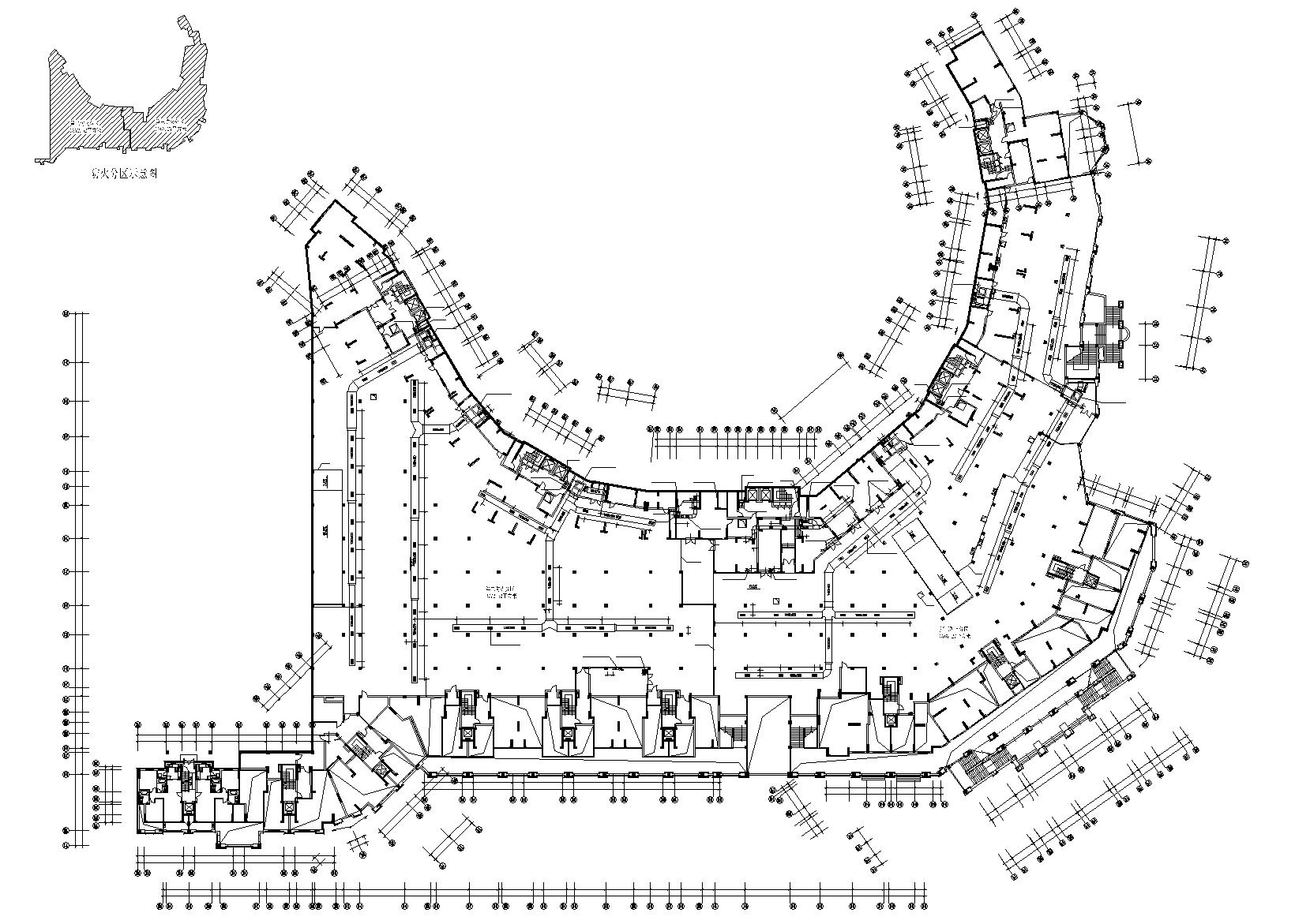 [广东]广州花都区某现代住宅楼群建筑施工套图（含各专...施工图下载【ID:167022161】