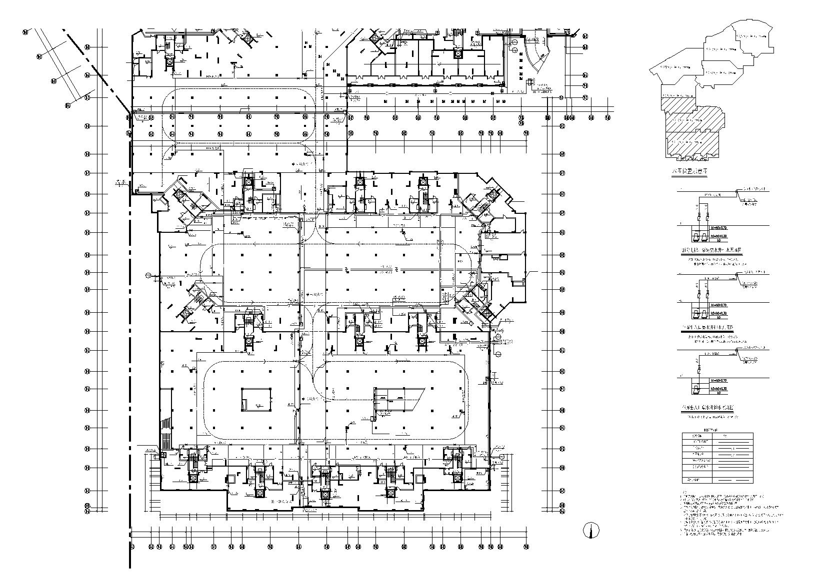 [广东]广州花都区某现代住宅楼群建筑施工套图（含各专...施工图下载【ID:167022161】