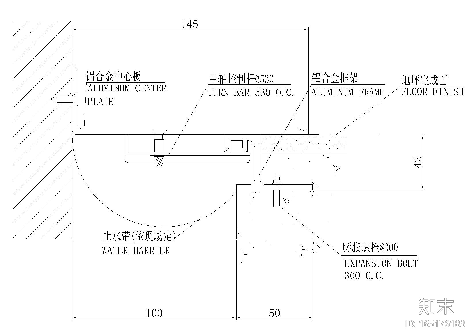 地坪cad施工图下载【ID:165176177】