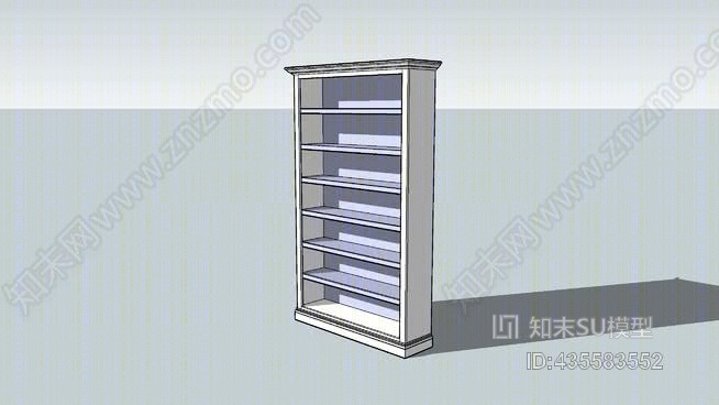 书柜SU模型下载【ID:435583552】