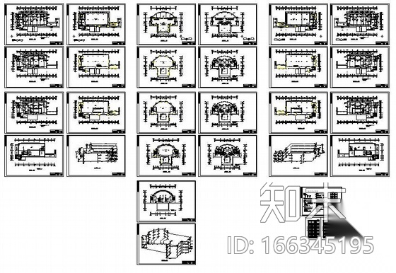 西北某大学图书馆扩建工程图纸cad施工图下载【ID:166345195】