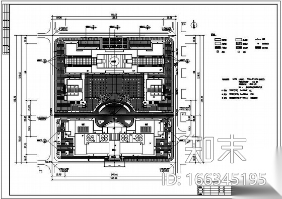 西北某大学图书馆扩建工程图纸cad施工图下载【ID:166345195】