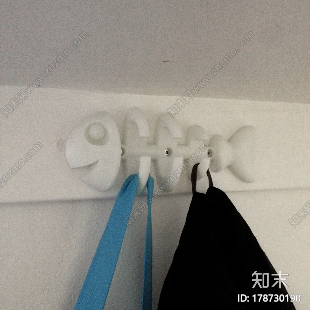 鱼骨形的挂钩3d打印模型下载【ID:178730190】