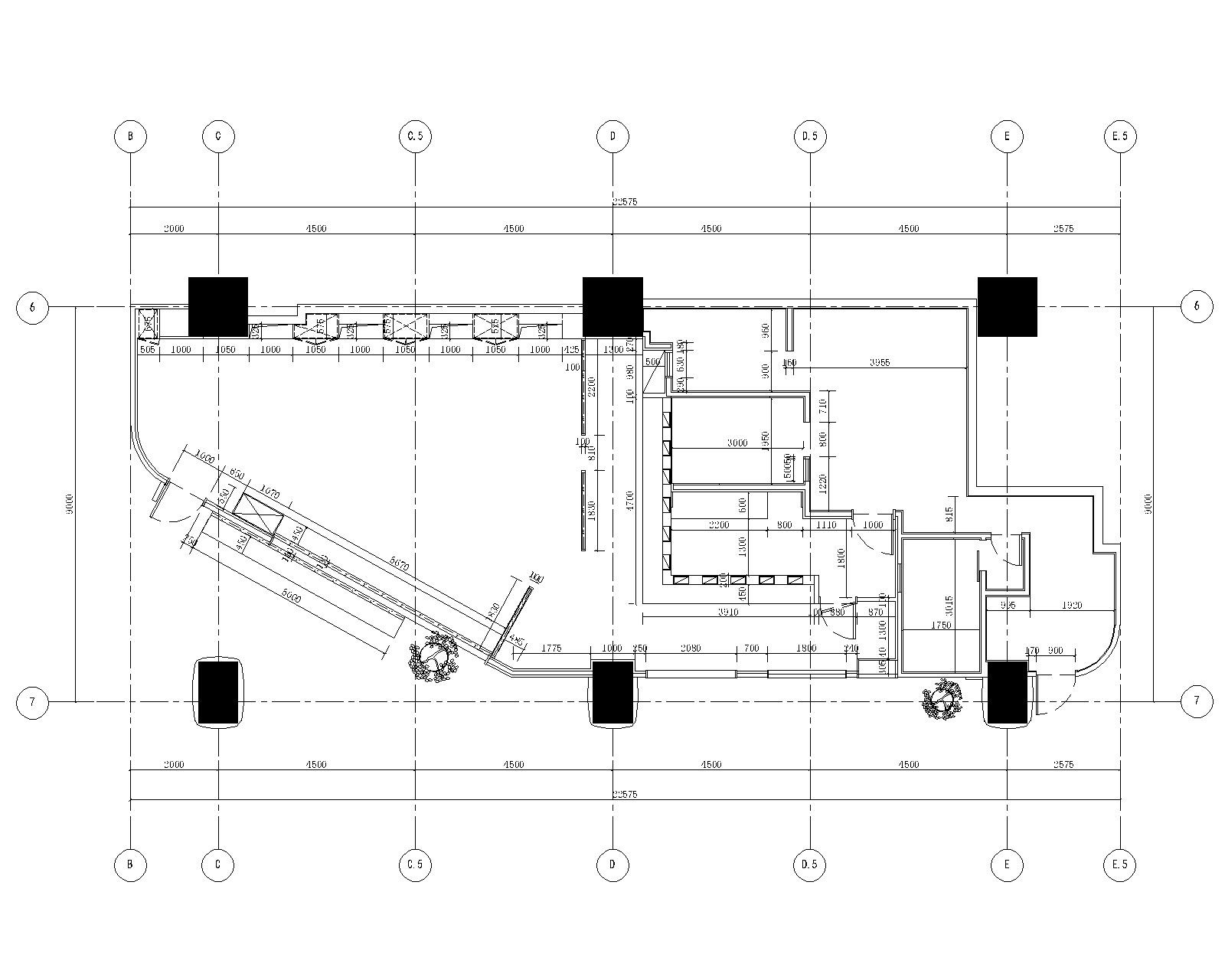 CHAO巢羽-上海舞伎居酒屋室内装修施工图+效果图SU模型cad施工图下载【ID:160424101】