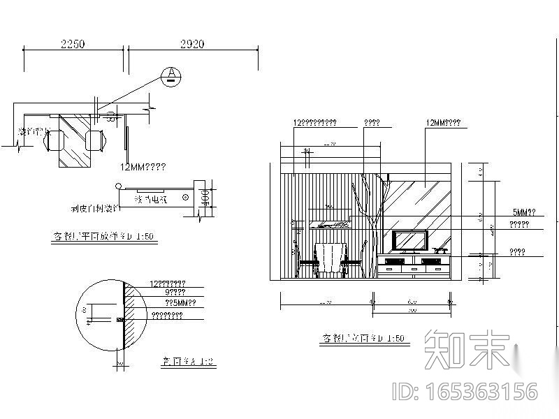 精致一居室装修图(含实景)cad施工图下载【ID:165363156】