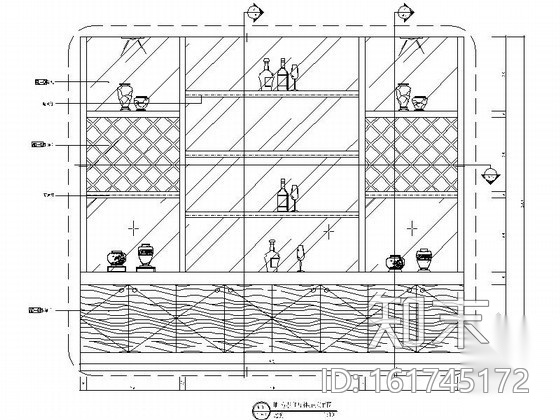 [大连]欧式古典三层别墅室内装修图cad施工图下载【ID:161745172】