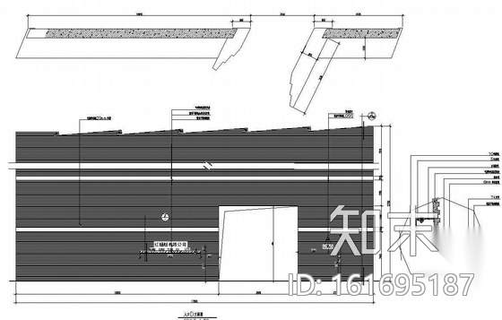 某集团展示厅设计装修施工图cad施工图下载【ID:161695187】