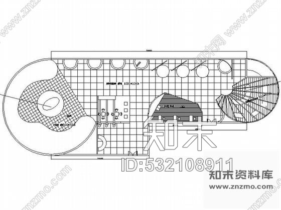 施工图现代风格电脑展示空间是设计CAD施工图含效果施工图下载【ID:532108911】