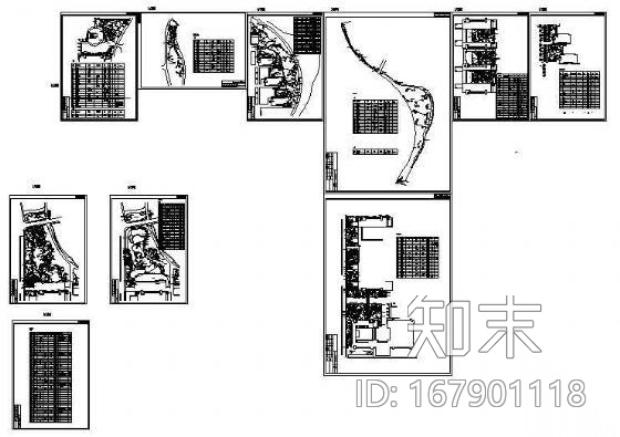 浙江大学资金港校区西教学区植物配置施工图下载【ID:167901118】