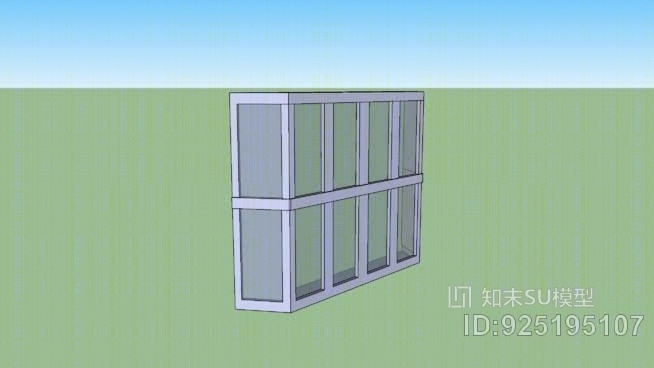 凸窗SU模型下载【ID:925195107】