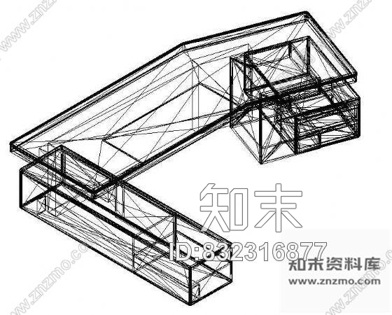 图块/节点办公家具CAD模型3施工图下载【ID:832316877】