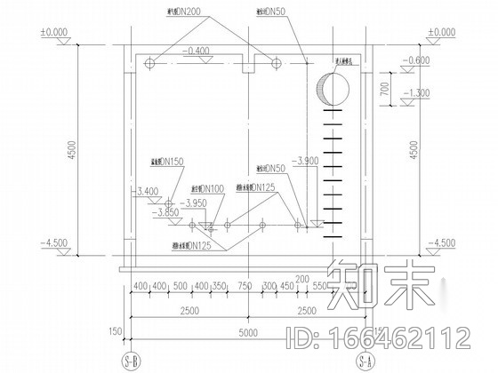 矩形消防水池框剪结构施工图下载【ID:166462112】