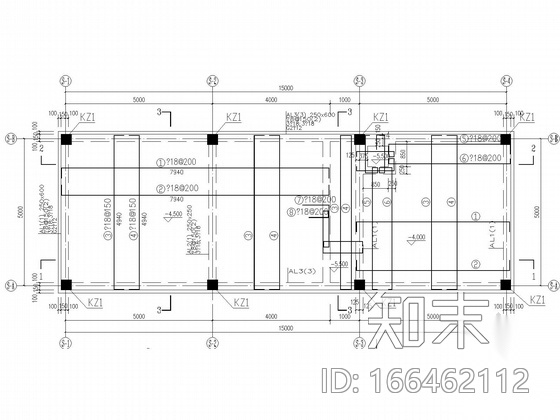 矩形消防水池框剪结构cad施工图下载【ID:166462112】