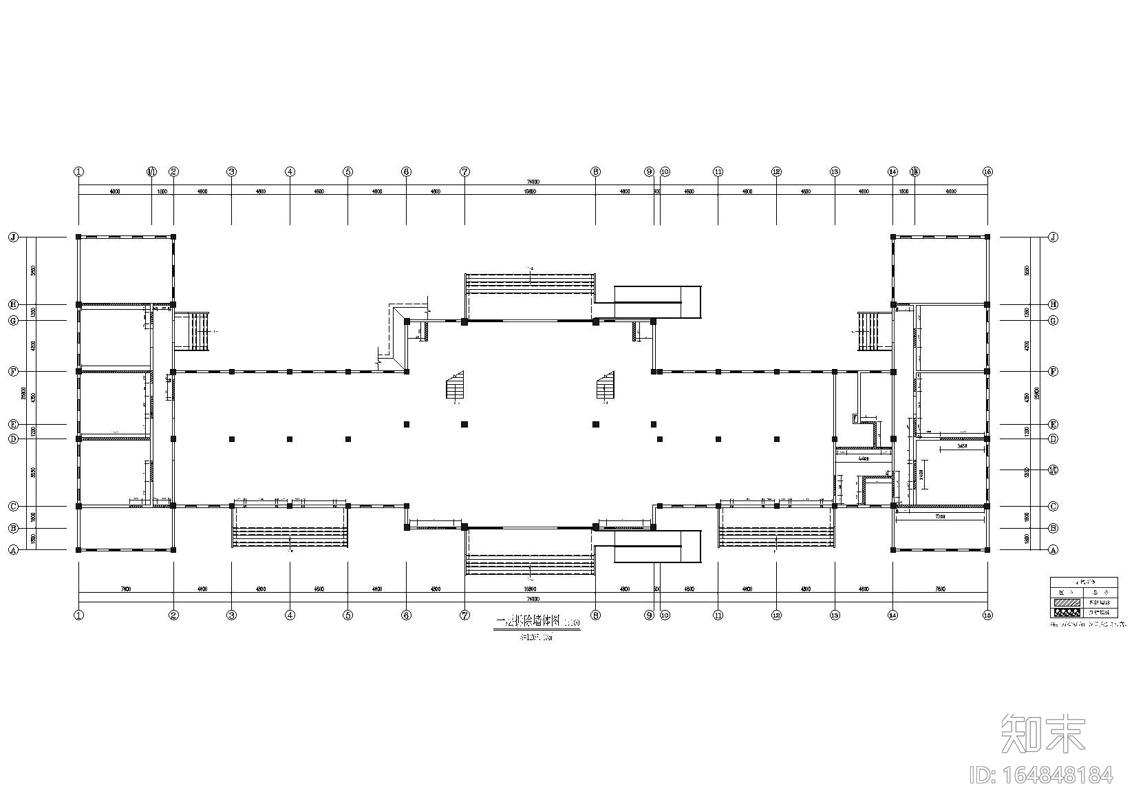 [安顺]华宇-游客接待中心施工图+工程量清单cad施工图下载【ID:164848184】