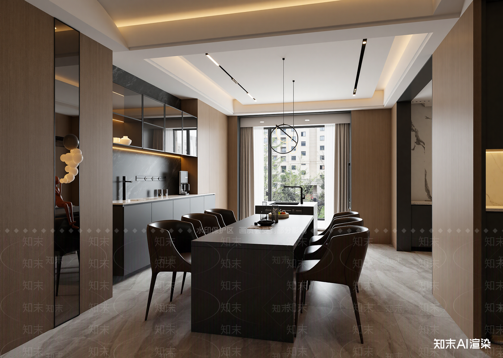 意式民宿大厅3D模型下载【ID:1215069160】