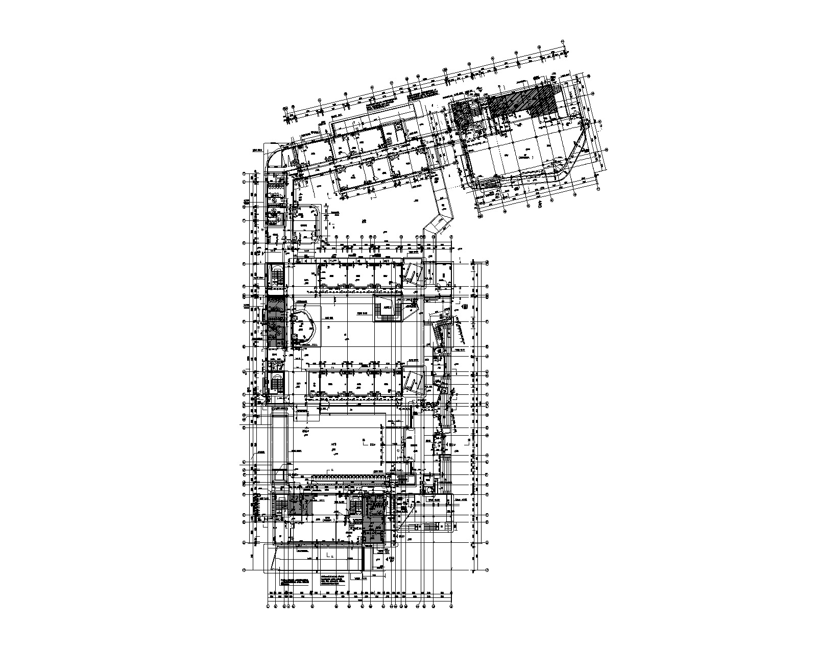 小学全套建筑图_含教学楼食堂操场大门等cad施工图下载【ID:151537132】