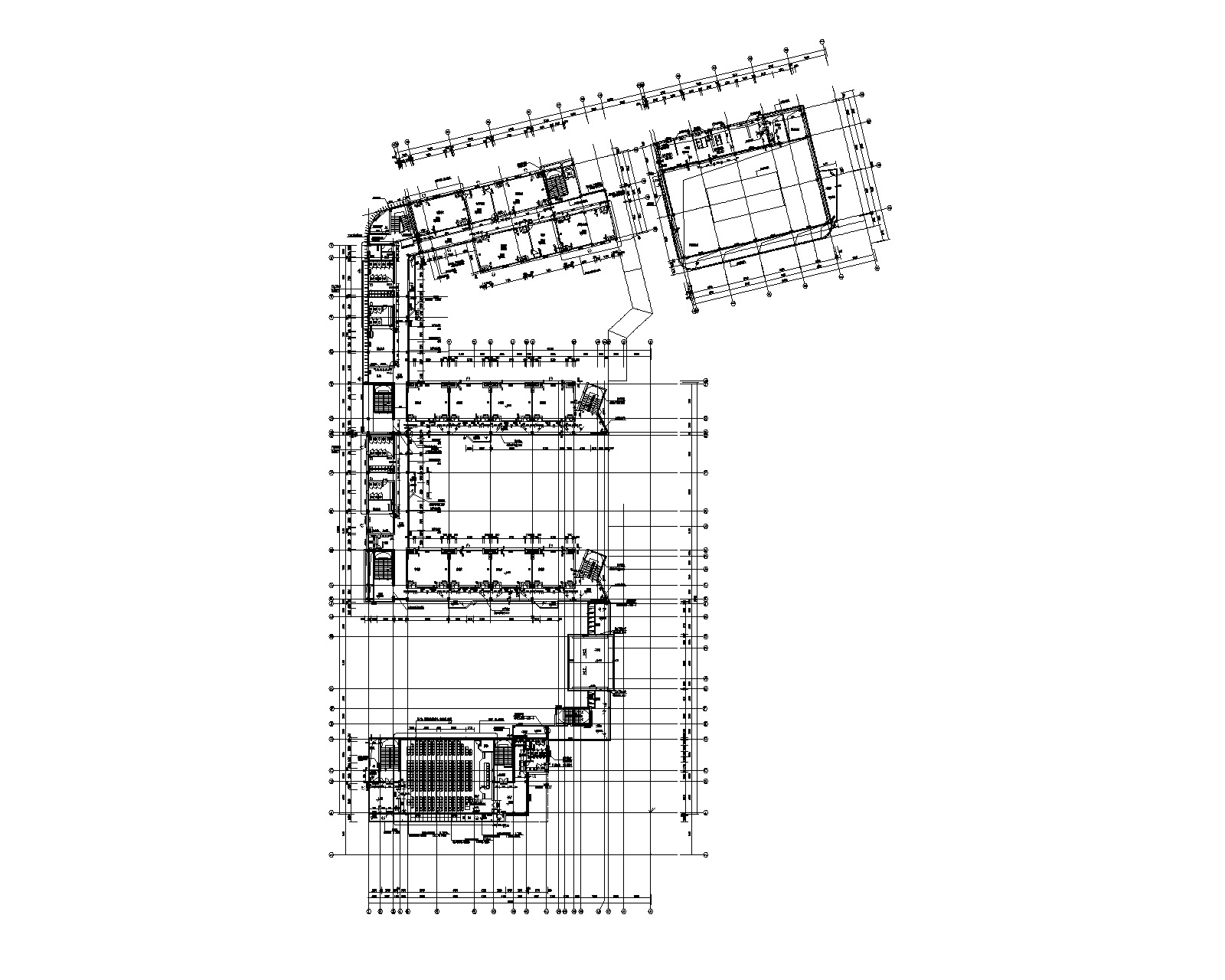 小学全套建筑图_含教学楼食堂操场大门等cad施工图下载【ID:151537132】