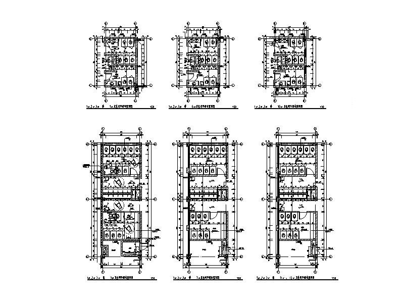 小学全套建筑图_含教学楼食堂操场大门等cad施工图下载【ID:151537132】