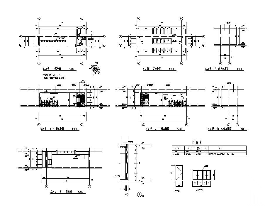 小学全套建筑图_含教学楼食堂操场大门等cad施工图下载【ID:151537132】