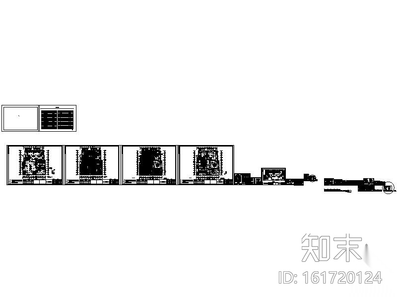 [辽宁]某大型百货商场第五层室内装修图cad施工图下载【ID:161720124】