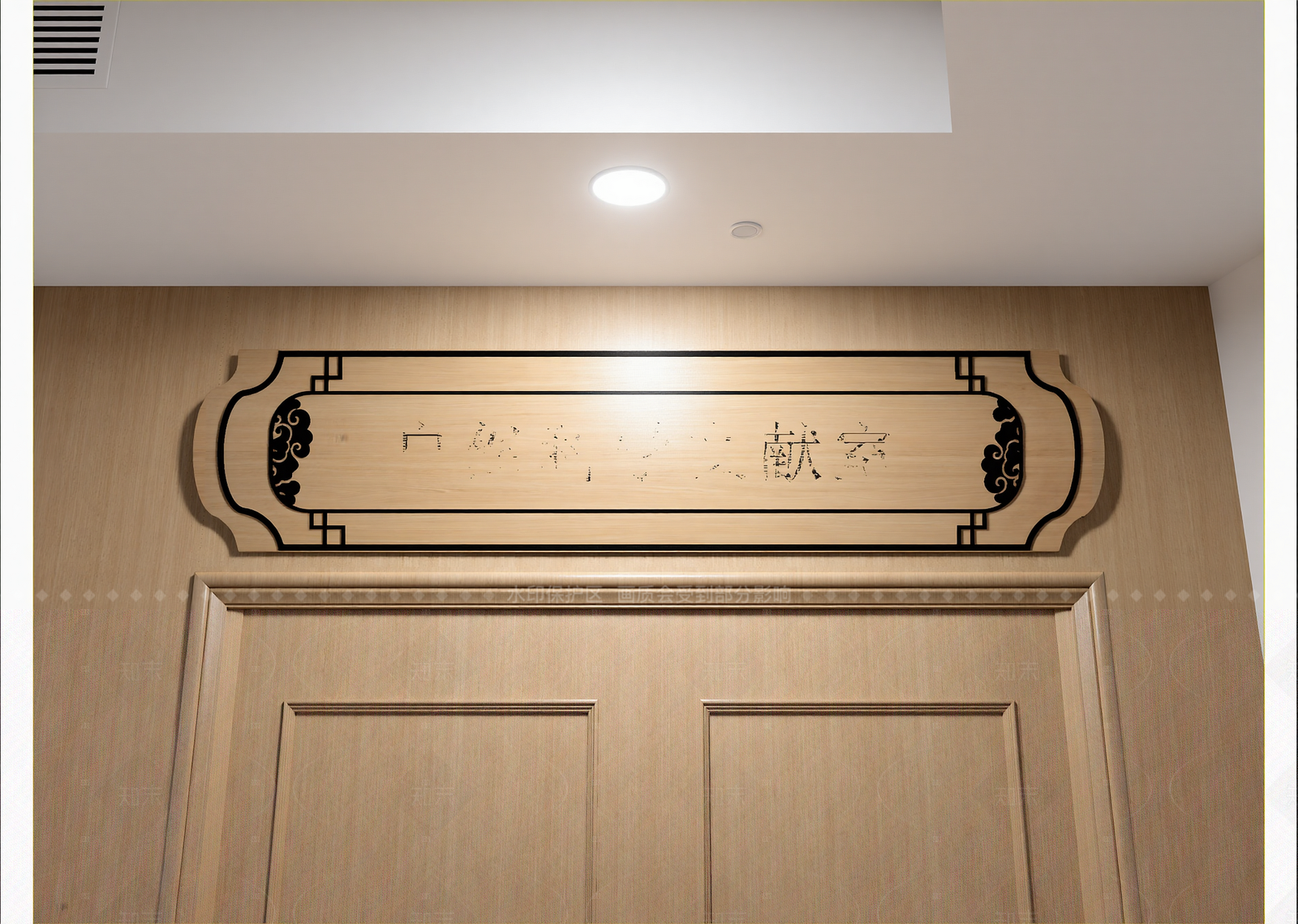 现代佛堂3D模型下载【ID:1214998879】