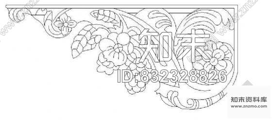 图块/节点中式装饰图案cad施工图下载【ID:832328826】