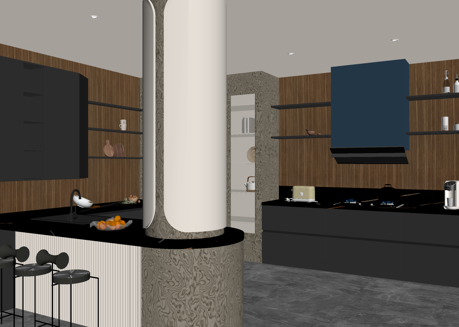 意式其他通用空间3D模型下载【ID:1214766390】