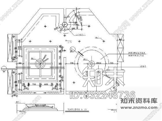 图块/节点吊顶详图Ⅵcad施工图下载【ID:832248736】