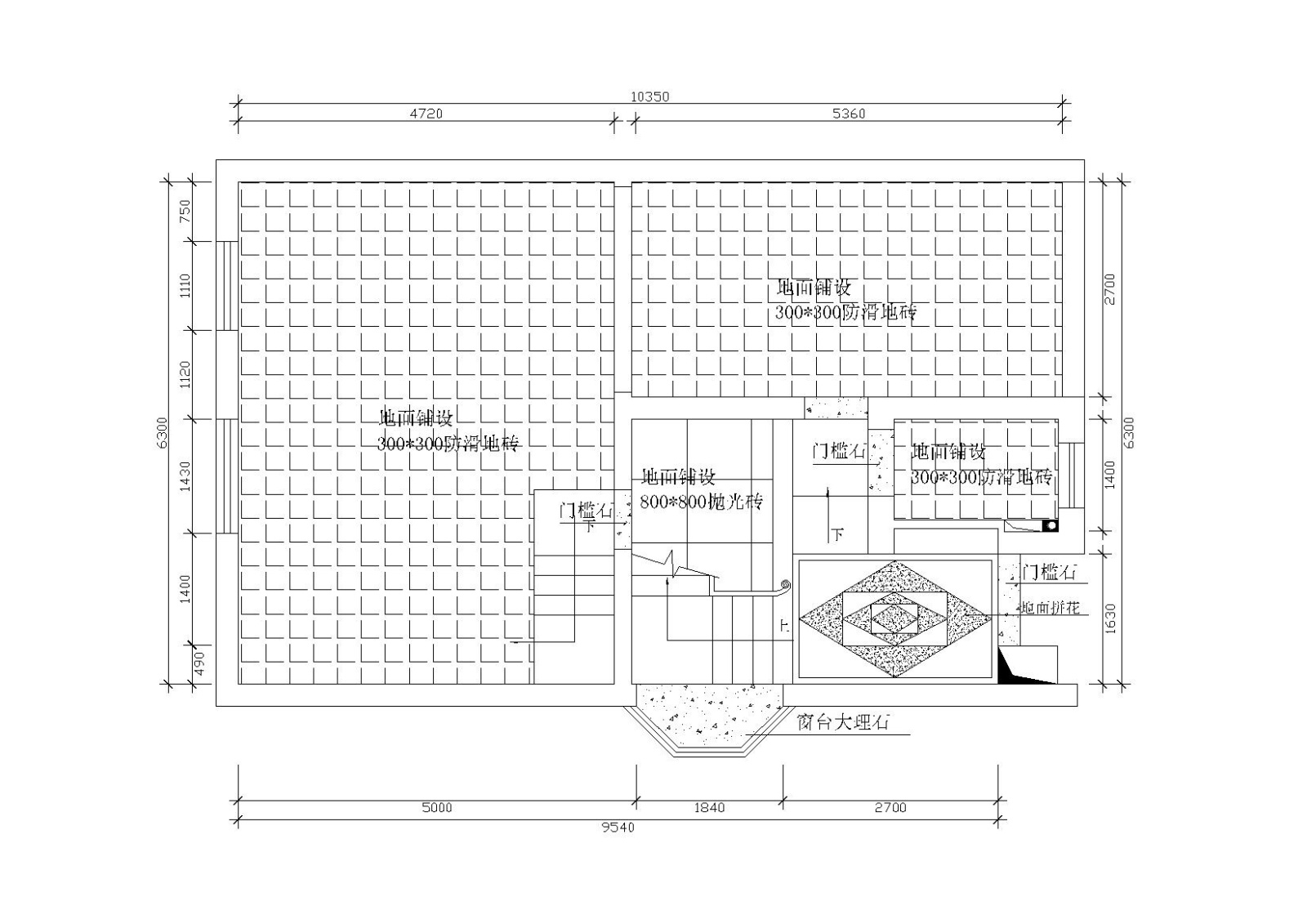 [深圳]白金瀚熊先生别墅施工图+文本效果图cad施工图下载【ID:160118132】