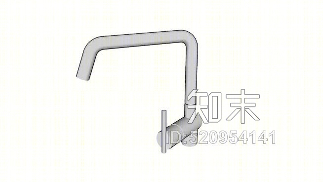 厨房水槽水龙头和混频器x3375南瓜SU模型下载【ID:520954141】