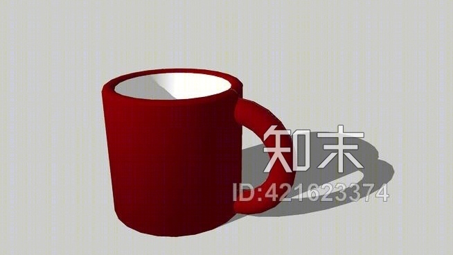 咖啡杯SU模型下载【ID:421623374】