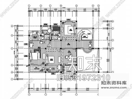 施工图上海欧式温馨精装修2层别墅室内设计施工图cad施工图下载【ID:531972310】