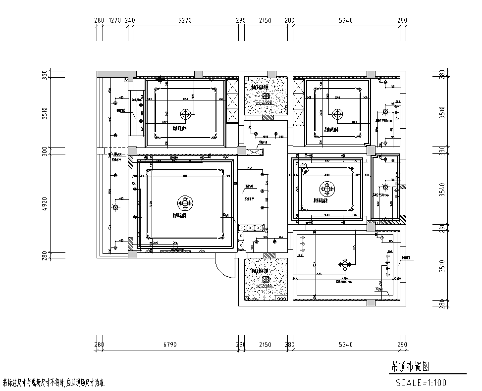 [浙江]嘉兴现代二居室住宅施工图_附效果图施工图下载【ID:180362128】