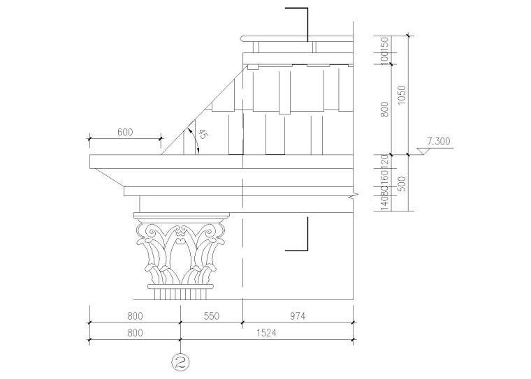 现代风格3层独栋别墅建筑施工图施工图下载【ID:149894172】