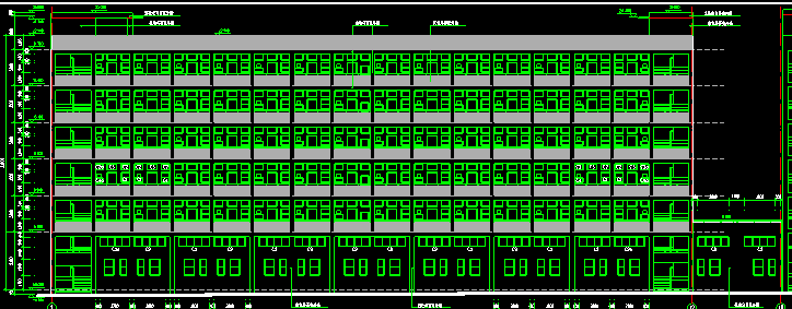 某知名设计院第三工业区工业园建筑施工图(含厂房、宿舍...施工图下载【ID:149546177】