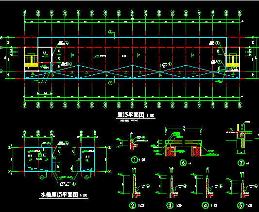 某知名设计院第三工业区工业园建筑施工图（含厂房、宿舍...cad施工图下载【ID:149546177】