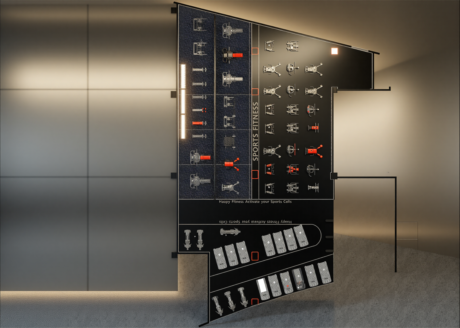 美式其他产品展厅3D模型下载【ID:1215041667】