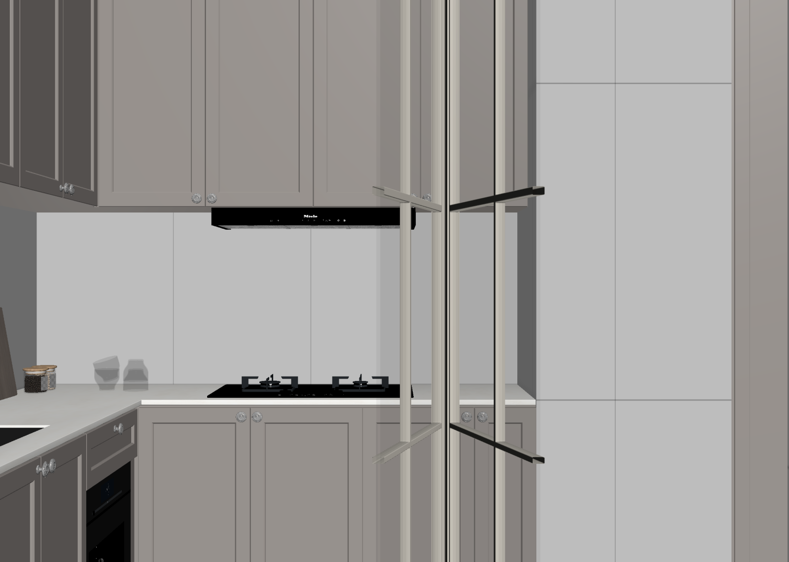 法式封闭式厨房3D模型下载【ID:1214830490】