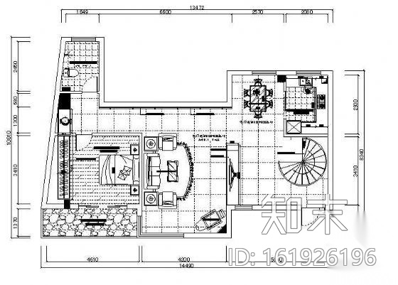 小型两层别墅设计cad施工图下载【ID:161926196】